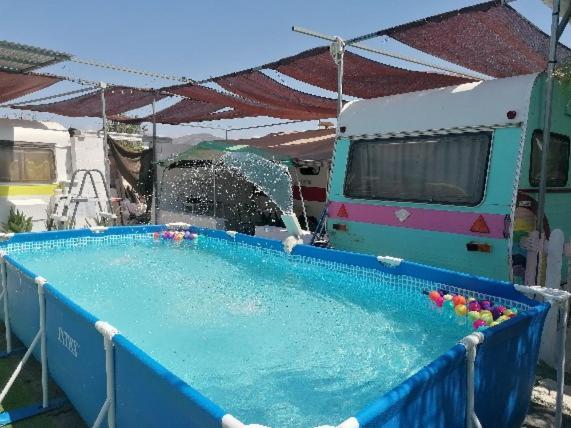 Caravanas Y Habitaciones Para Relajarse Sax Esterno foto